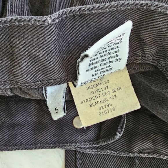 Calvin Klein Ladies Black Jeans Size 5. Excellent Condition! - Picture 5 of 6